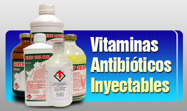 Vitaminas  –  Antibióticos  – Inyectables